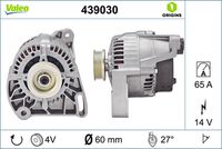 VALEO 439030 - Alternador