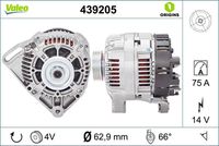 VALEO 439205 - Alternador