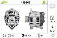 VALEO 439266 - Alternador - VALEO ORIGINS NEW OE TECHNOLOGY