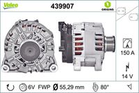 VALEO 439907 - Alternador - VALEO ORIGINS NEW OE TECHNOLOGY