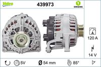 VALEO 439973 - Alternador