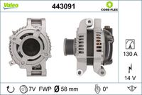 VALEO 443091 - Alternador