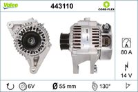 VALEO 443110 - Alternador - VALEO CORE-FLEX