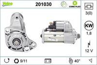 VALEO 201030 - Motor de arranque - VALEO CORE-FLEX