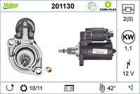 VALEO 201130 - Motor de arranque