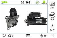 VALEO 201169 - Motor de arranque - VALEO CORE-FLEX