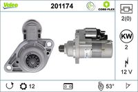 VALEO 201174 - Motor de arranque - VALEO CORE-FLEX