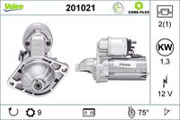 VALEO 201021 - Motor de arranque - VALEO CORE-FLEX