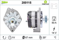 VALEO 200115 - Alternador