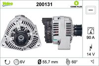 VALEO 200131 - Alternador - VALEO CORE-FLEX