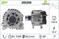 VALEO 200269 - Alternador - VALEO CORE-FLEX