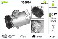 VALEO 399526 - Compresor, aire acondicionado