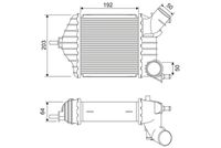 VALEO 818725 - Radiador de aire de admisión