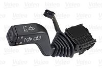 VALEO 251768 - Código de motor: X 20 XEV<br>Equipamiento de vehículo: para vehículos sin Tempomat<br>Color: negro<br>Material: Plástico<br>Función de interruptor combinado: con función intermitente<br>Función de interruptor combinado: Con función de luz de carretera<br>Peso [kg]: 0,14<br>