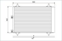 VALEO 814080 - Condensador, aire acondicionado