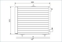 VALEO 814095 - Condensador, aire acondicionado