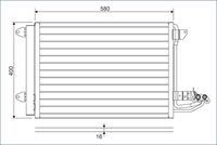 VALEO 817777 - Condensador, aire acondicionado