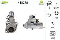 VALEO 438278 - Motor de arranque - VALEO ORIGINS NEW OE TECHNOLOGY