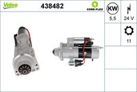 VALEO 438482 - Motor de arranque - VALEO CORE-FLEX