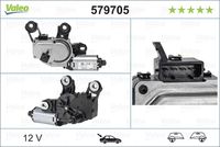 VALEO 579705 - Tensión [V]: 12<br>Número de conexiones: 4<br>Lado de montaje: posterior<br>Peso [kg]: 0,869<br>