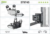 VALEO 579745 - Motor del limpiaparabrisas - ORIGINAL PART