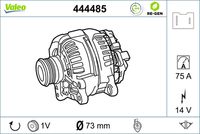 VALEO 444485 - Alternador