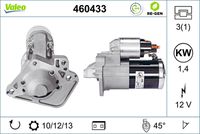 VALEO 460433 - Motor de arranque - VALEO RE-GEN REMANUFACTURED