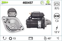 VALEO 460457 - Motor de arranque - VALEO RE-GEN REMANUFACTURED