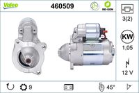 VALEO 460509 - Motor de arranque - VALEO RE-GEN REMANUFACTURED