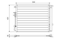 VALEO 814459 - Condensador, aire acondicionado