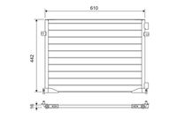 VALEO 817644 - Condensador, aire acondicionado