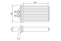 VALEO 715306 - Radiador de calefacción