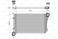 VALEO 818675 - Tipo radiador: Aletas refrigeración soldadas<br>Material aletas refrigeradoras: Aluminio<br>Profundidad de red [mm]: 32<br>Ancho de red [mm]: 401<br>Material depósitos de agua (radiador): Plástico<br>Longitud de red [mm]: 618<br>Ø entrada [mm]: 66<br>Ø salida [mm]: 66<br>Restricción de fabricante: Alternativ<br>Restricción de fabricante: Behr<br>Restricción de fabricante: PrascoSelection<br>Artículo complementario / información complementaria 2: Con acoplamientos rápidos<br>