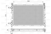VALEO 731591 - Radiador, refrigeración del motor