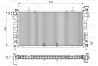 VALEO 732757 - Radiador, refrigeración del motor