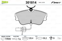 VAICO V106753 - Kit frenos, freno de disco - EXPERT KITS +