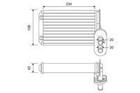 VALEO 812030 - Radiador de calefacción