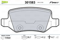 VAICO V303682 - Kit frenos, freno de disco - EXPERT KITS +