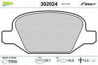 VAICO V240100 - Juego de pastillas de freno - Green Mobility Parts