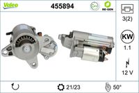 VALEO 455894 - Motor de arranque - VALEO RE-GEN REMANUFACTURED