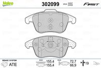 VAICO V220062 - Juego de pastillas de freno - Green Mobility Parts