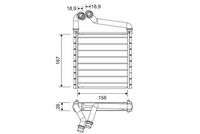 NRF 54454 - Radiador de calefacción - EASY FIT