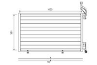 VALEO 814076 - Condensador, aire acondicionado