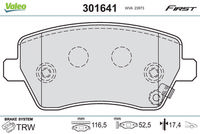 MAGNETI MARELLI PF0347 - Juego de pastillas de freno