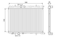 NISSENS 63502A - Radiador, refrigeración del motor - ** FIRST FIT **