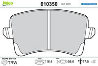 VAICO V108305 - Juego de pastillas de freno - Green Mobility Parts