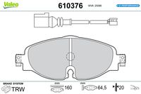 VAICO V106743 - Kit frenos, freno de disco - EXPERT KITS +