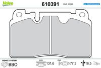 TRISCAN 8105291617 - Kit de accesorios, pastillas de frenos