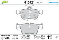 VAICO V251775 - Juego de pastillas de freno - Green Mobility Parts