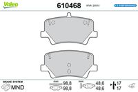 TRW GDB2277 - Juego de pastillas de freno